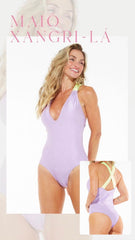 MAIÔ BODY XANGRI LÁ - ROSA & VERDE