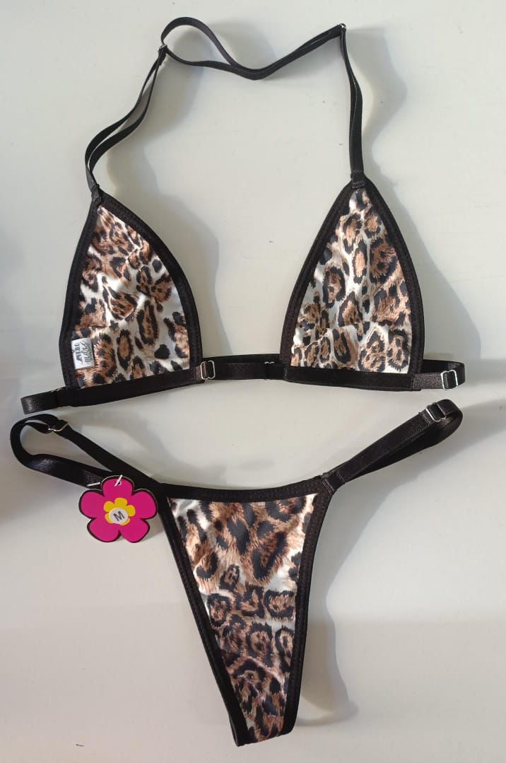 BIQUÍNI FITA - ONÇA